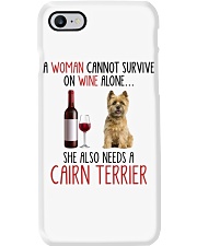 She Also Needs - Cairn Terrier Phone Case tile