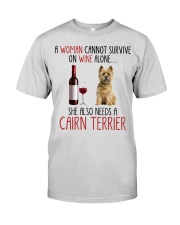 She Also Needs - Cairn Terrier Premium Fit Mens Tee tile