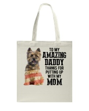 Amazing Daddy - Cairn Terrier Tote Bag tile