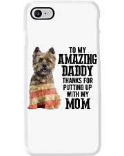 Amazing Daddy - Cairn Terrier Phone Case tile
