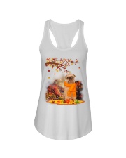 Fall Leaf - Brussels Griffon 2 Ladies Flowy Tank tile