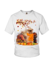 Fall Leaf - Brussels Griffon 2 Youth T-Shirt tile