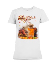 Fall Leaf - Brussels Griffon 2 Premium Fit Ladies Tee tile
