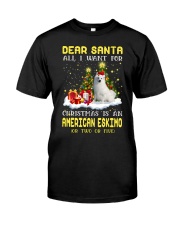 Dear Santa - American Eskimo Classic T-Shirt tile