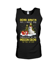Dear Santa - American Eskimo Unisex Tank tile