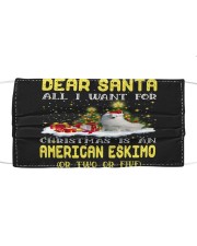Dear Santa - American Eskimo Mask tile
