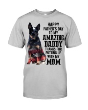 Daddy Blue Heeler Classic T-Shirt front