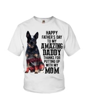 Daddy Blue Heeler Youth T-Shirt tile