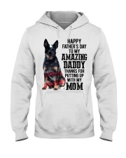 Daddy Blue Heeler Hooded Sweatshirt tile