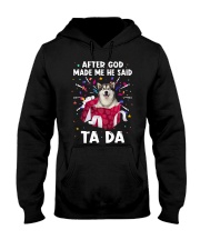 God Said - Alaskan Malamutes Hooded Sweatshirt tile