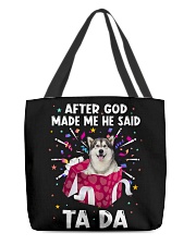 God Said - Alaskan Malamutes All-Over Tote tile