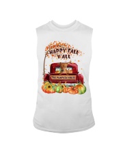 Pumpkin House - RED Miniature Pinscher Sleeveless Tee tile