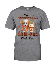 Pumpkin Kinda - Shih-Poo Classic T-Shirt tile