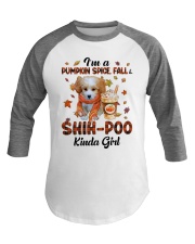 Pumpkin Kinda - Shih-Poo Baseball Tee tile