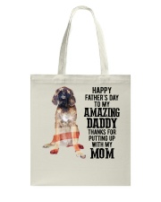 Father Day - English Mastiff Dog Tote Bag tile