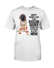 Father Day - English Mastiff Dog Classic T-Shirt tile