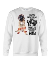 Father Day - English Mastiff Dog Crewneck Sweatshirt tile