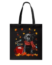 Hot Chocolate - BLACK Labrador Pup Tote Bag tile
