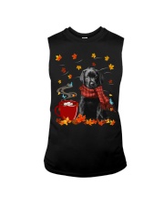 Hot Chocolate - BLACK Labrador Pup Sleeveless Tee tile