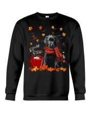 Hot Chocolate - BLACK Labrador Pup Crewneck Sweatshirt tile