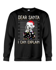 Dear Santa Dalmatian 1 Crewneck Sweatshirt tile