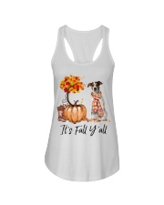 It is Fall - Jack Russell Terrier 2 Ladies Flowy Tank tile