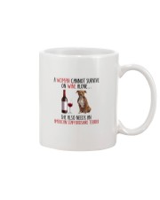 She Also Needs American Staffordshire Terrier Dog Mug tile