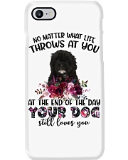 At The End - BLACK Shih-Poo Phone Case tile