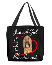 Love Her - Bloodhound 1 All-Over Tote tile
