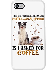 The Difference - Blue Merle Collie Phone Case tile