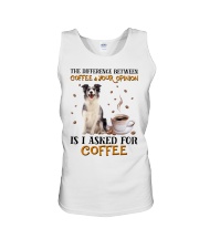 The Difference - Blue Merle Collie Unisex Tank tile