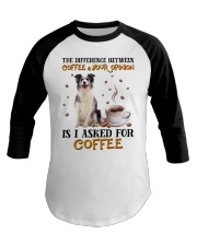 The Difference - Blue Merle Collie Baseball Tee tile