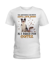 The Difference - Blue Merle Collie Ladies T-Shirt tile