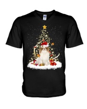 Lighting - Japanese Chin 1 V-Neck T-Shirt tile