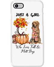 Girl Love Fall And - Mutt Dog Phone Case tile