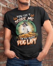 Crazy Lady - Blue Merle Collie Classic T-Shirt apparel-classic-tshirt-lifestyle-26