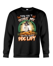 Crazy Lady - Blue Merle Collie Crewneck Sweatshirt tile
