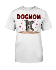 Love Mom - BLUE Nose Pitbull Classic T-Shirt front