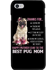 Talking Me - Pug Phone Case tile