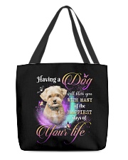 Happiest - Shorkie All-Over Tote tile