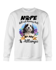 Allergic - Tibetan Terrier 1 Crewneck Sweatshirt tile