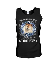 Hate People - Shiba Inu 1 Unisex Tank tile
