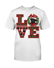 Christmas Love - black Labrador 1 Premium Fit Mens Tee tile
