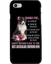 Talking Me Australian Shepherd Phone Case tile
