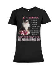Talking Me Australian Shepherd Premium Fit Ladies Tee tile