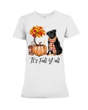 It is Fall - Pug Premium Fit Ladies Tee tile