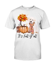It is Fall - Maltipoo 1 Classic T-Shirt tile