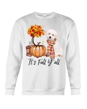 It is Fall - Maltipoo 1 Crewneck Sweatshirt tile