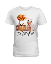 It is Fall - Maltipoo 1 Ladies T-Shirt tile