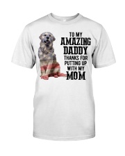 Amazing Daddy - Golden Retriever Classic T-Shirt tile